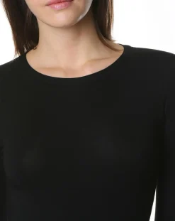 Mare T-Shirts|T-Shirt Manon en Micromodal noir