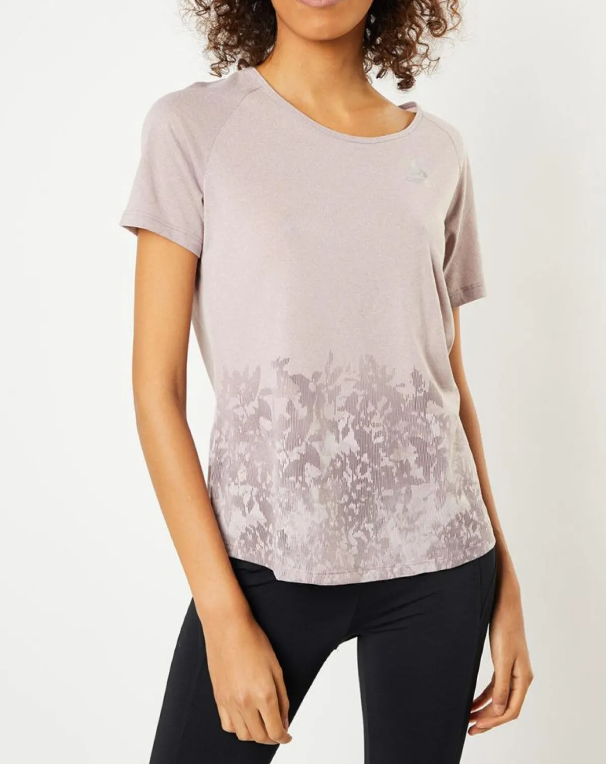 Odlo T-Shirts|T-Shirt Millennium Element antibactérien violet