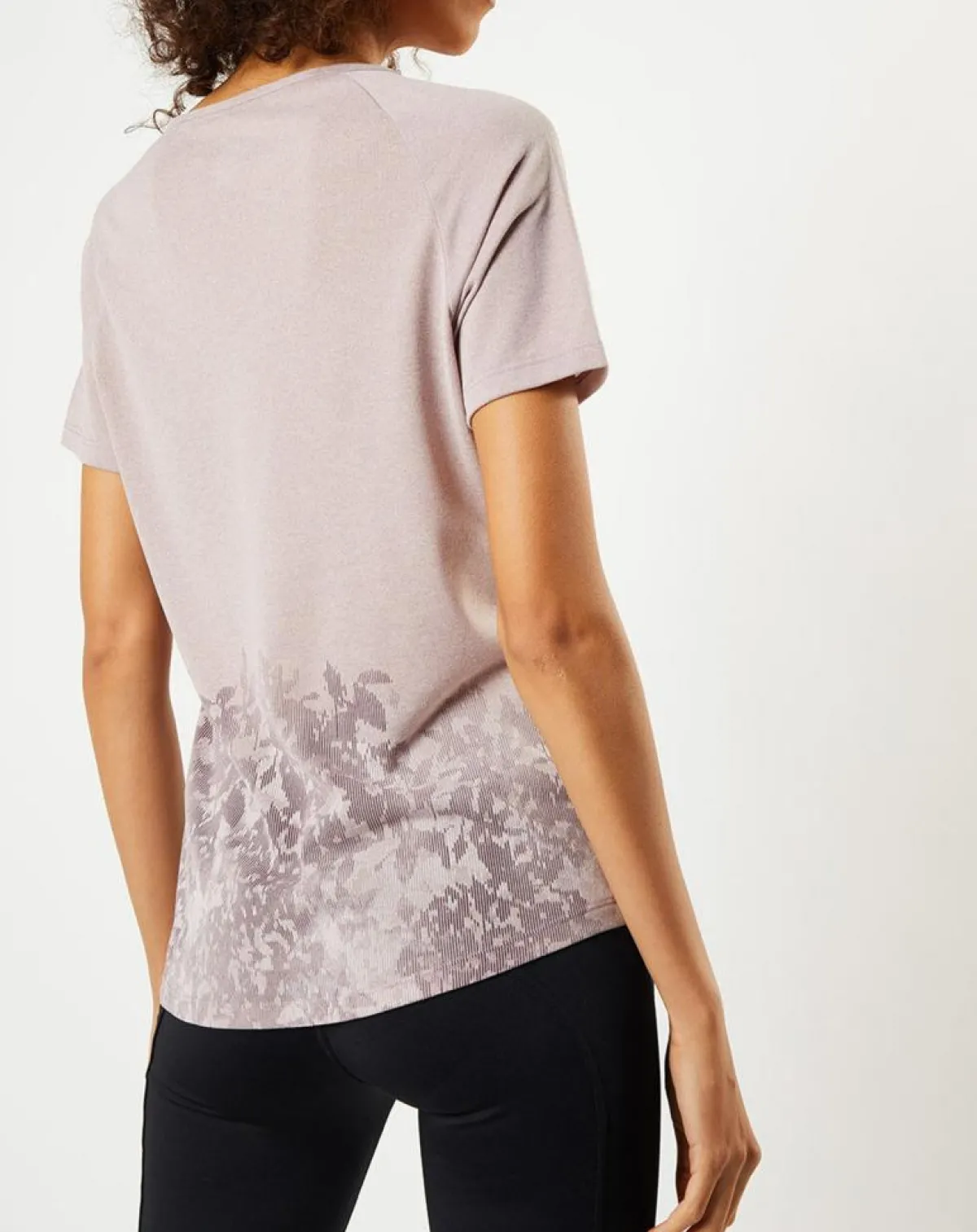 Odlo T-Shirts|T-Shirt Millennium Element antibactérien violet