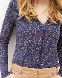 Caroll T-Shirts|T-Shirt Sonia imprimé bleu marine