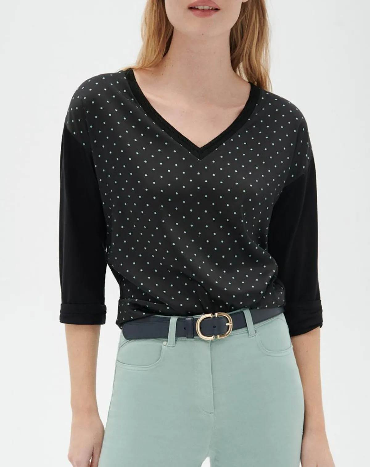 Caroll T-Shirts|T-Shirt Tcharlie noir