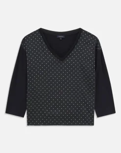 Caroll T-Shirts|T-Shirt Tcharlie noir