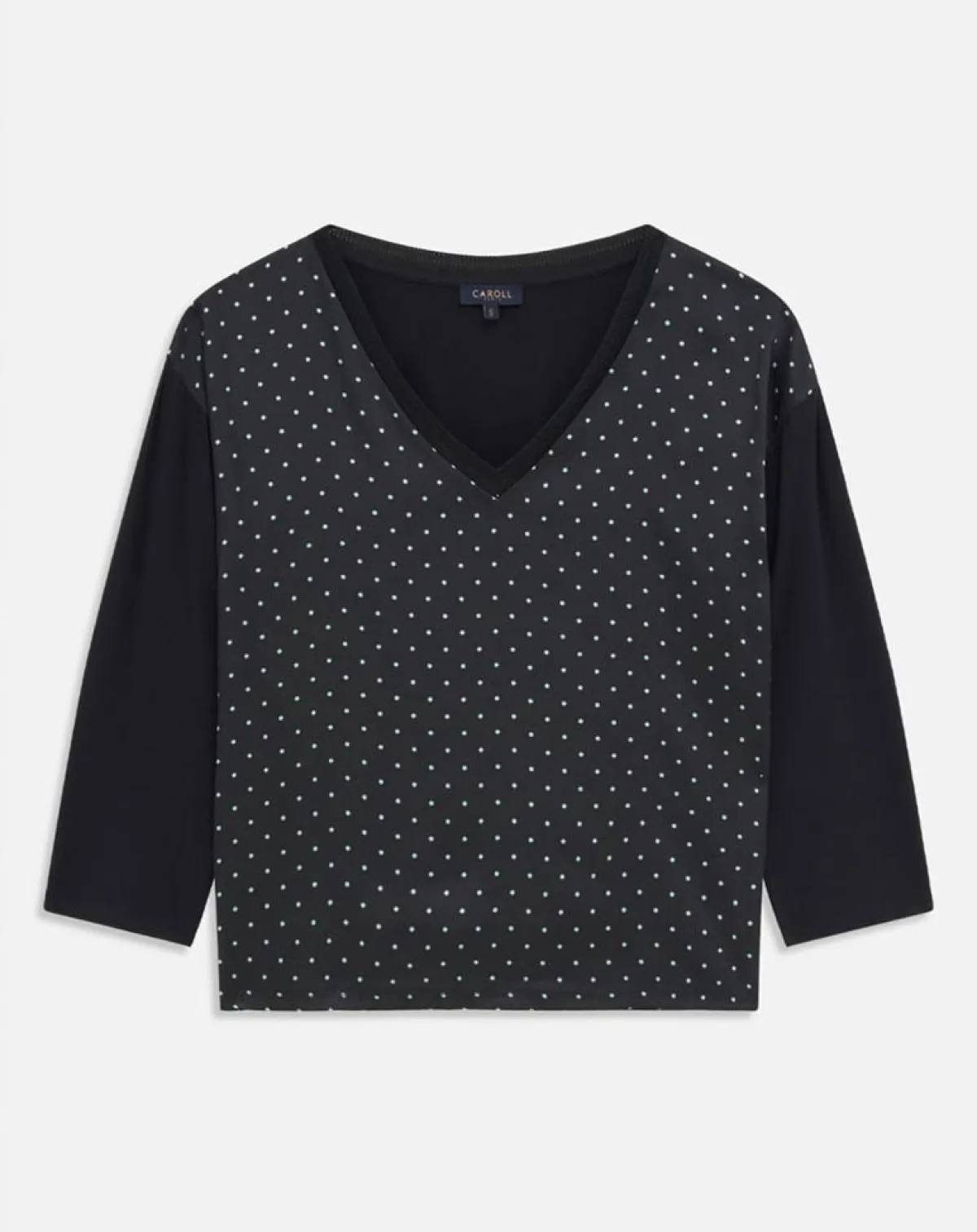 Caroll T-Shirts|T-Shirt Tcharlie noir