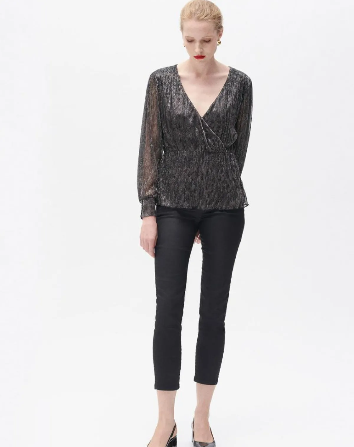 Caroll T-Shirts|T-Shirt Tdiamond argenté