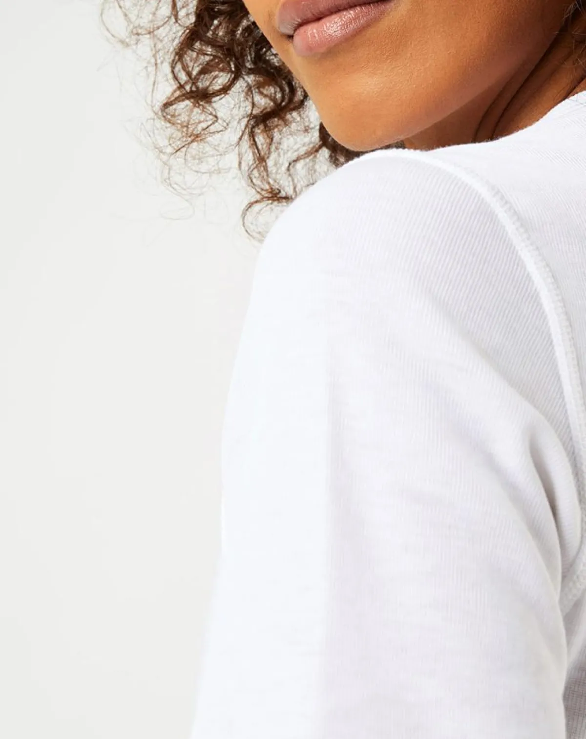 Odlo T-Shirts|T-Shirt technique Active Warm Eco blanc