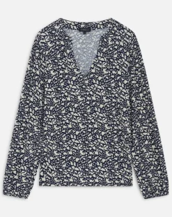 Caroll T-Shirts|T-Shirt Timothée bicolore marine