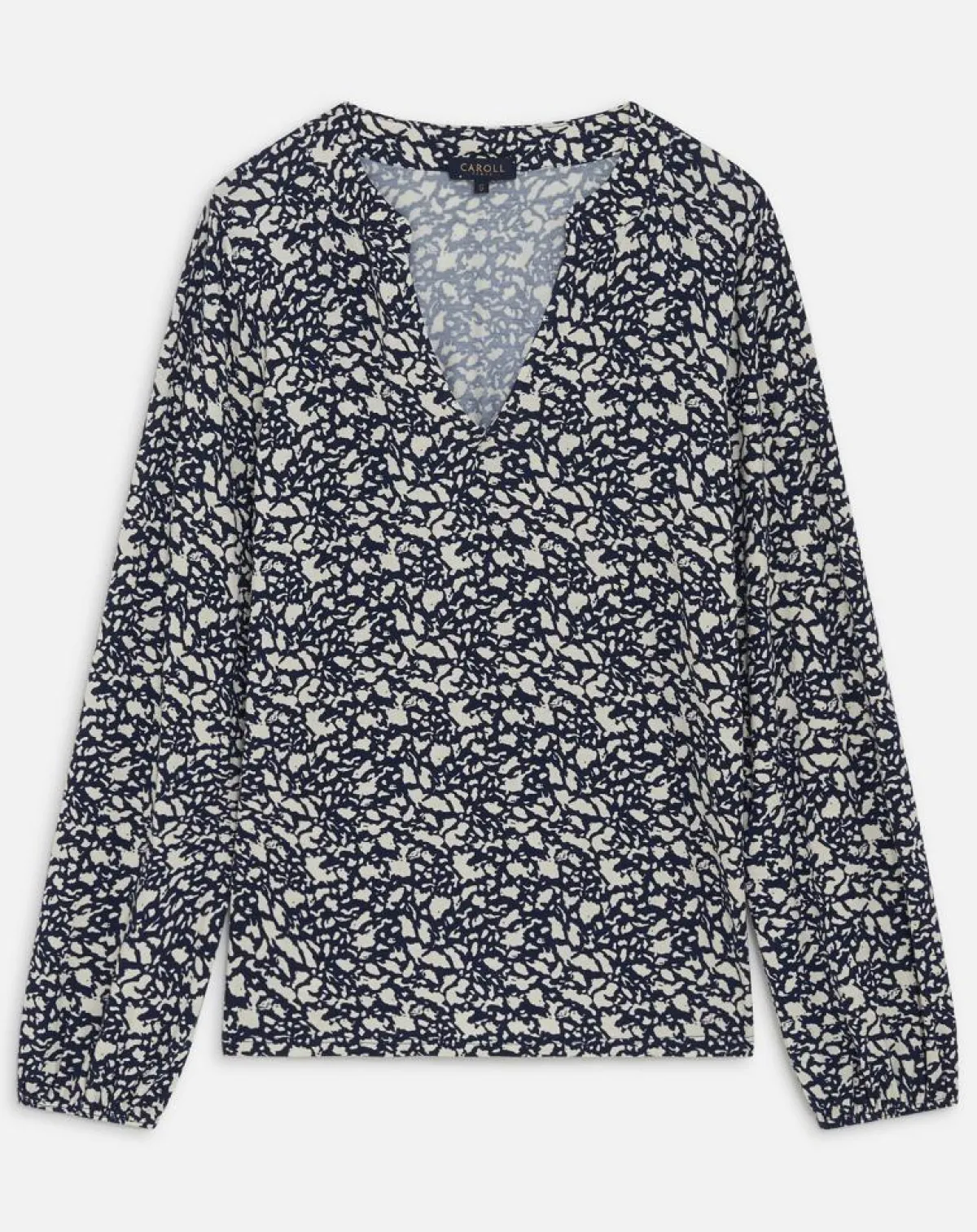 Caroll T-Shirts|T-Shirt Timothée bicolore marine