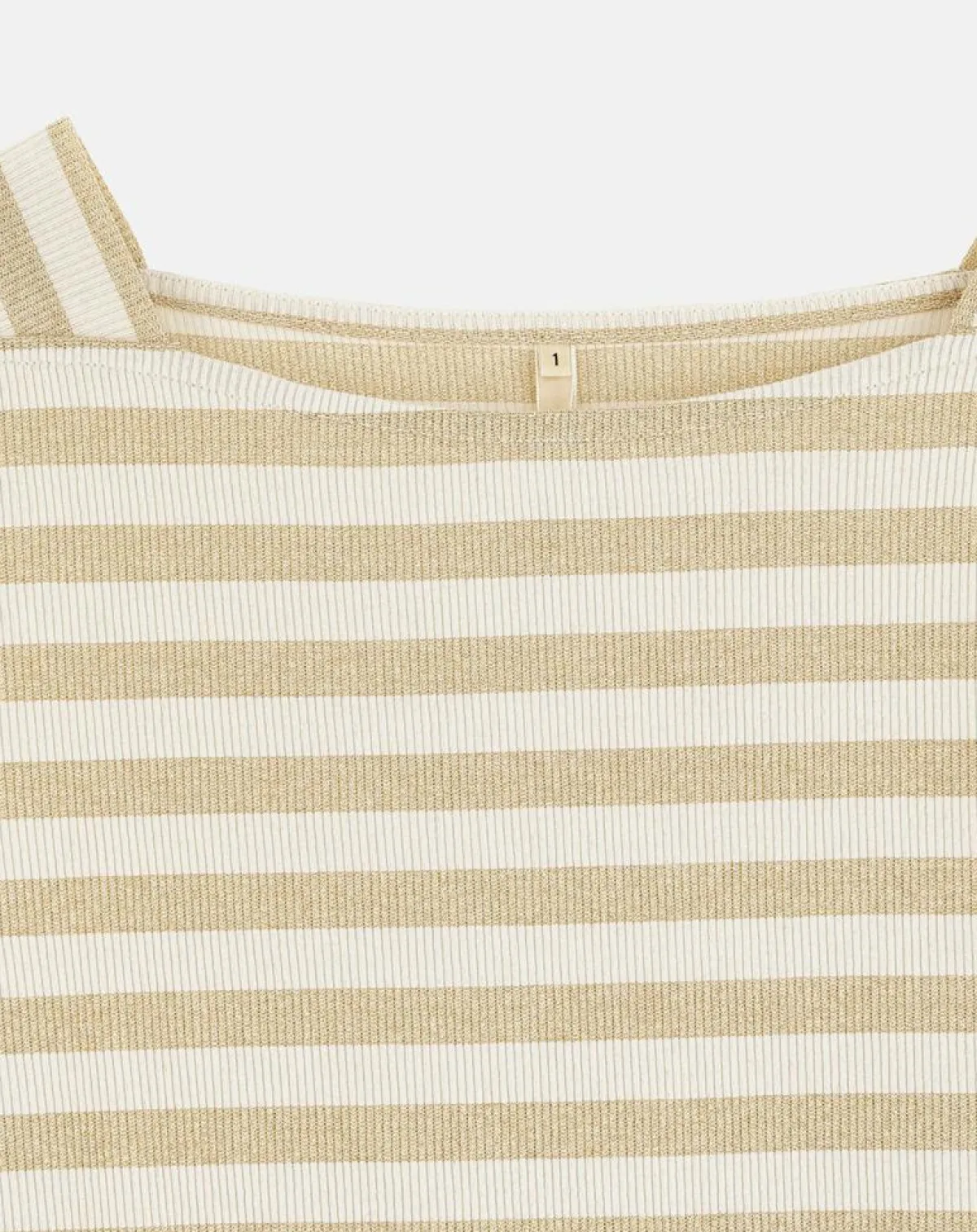 Bellerose T-Shirts|T-Shirt Veras rayé blanc/beige
