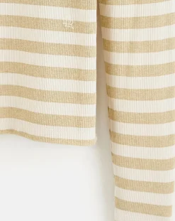 Bellerose T-Shirts|T-Shirt Veras rayé blanc/beige