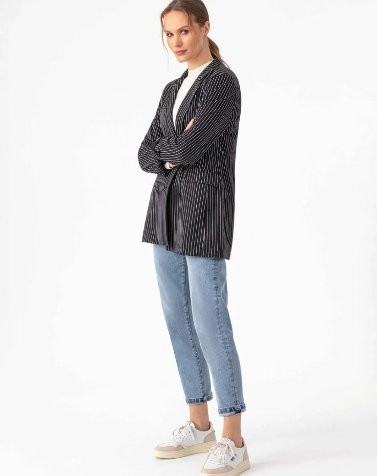 Indies Vestes, Blousons|Veste Amance rayure noire