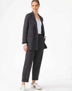 Indies Vestes, Blousons|Veste Amance rayure noire