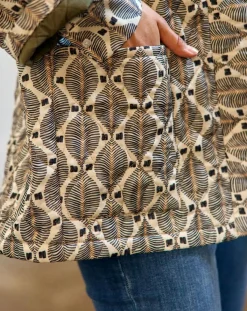 Lauren Vidal Vestes, Blousons|Veste Bic imprimée palme