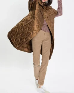 Marc O'Polo Vestes, Blousons|Veste cape matelassée padded marron