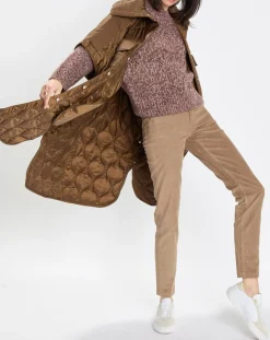 Marc O'Polo Vestes, Blousons|Veste cape matelassée padded marron