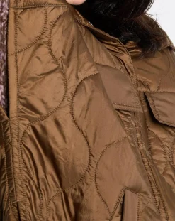 Marc O'Polo Vestes, Blousons|Veste cape matelassée padded marron