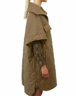 Marc O'Polo Vestes, Blousons|Veste cape matelassée padded marron