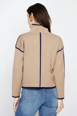 C&Jo Vestes, Blousons|Veste col montant camel