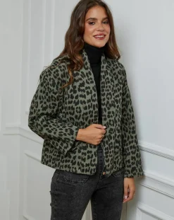 L'Armoire de Suzette Vestes, Blousons|Veste Coralie kaki