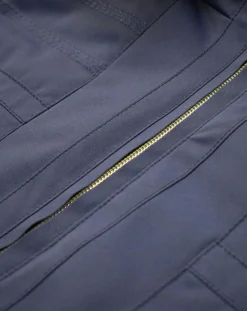 Duvillard Manteaux|Veste de Ski Aneto col fausse fourrure cobalt