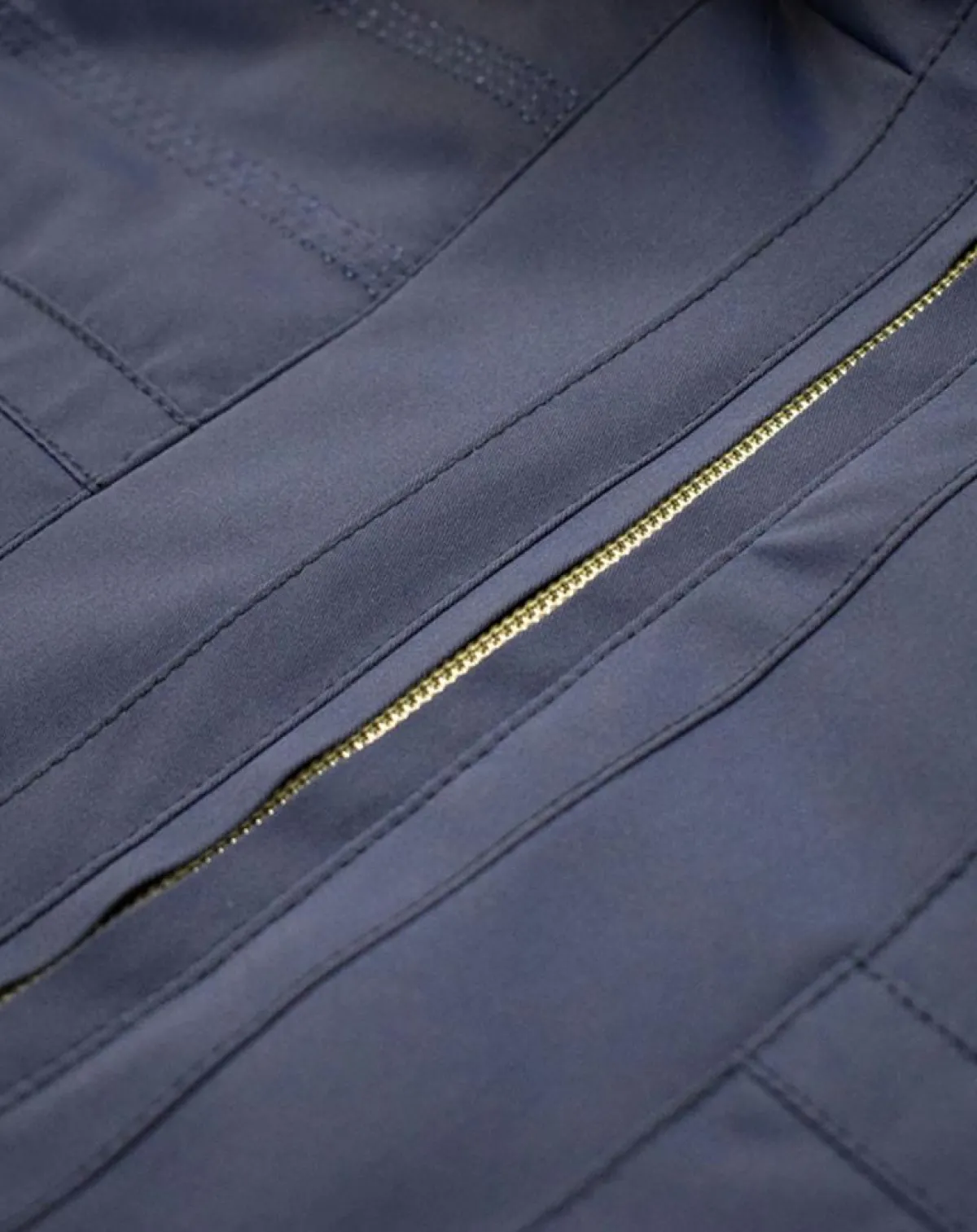 Duvillard Manteaux|Veste de Ski Aneto col fausse fourrure cobalt