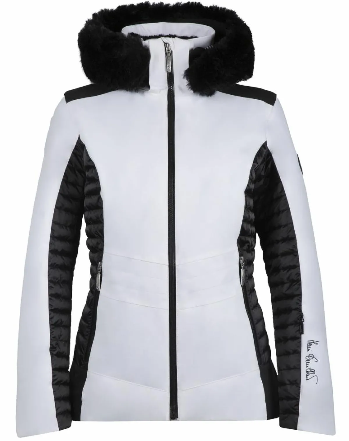 Duvillard Manteaux|Veste de ski Camille Ff blanc/noir