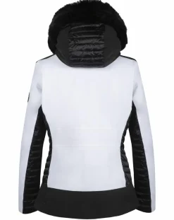 Duvillard Manteaux|Veste de ski Camille Ff blanc/noir