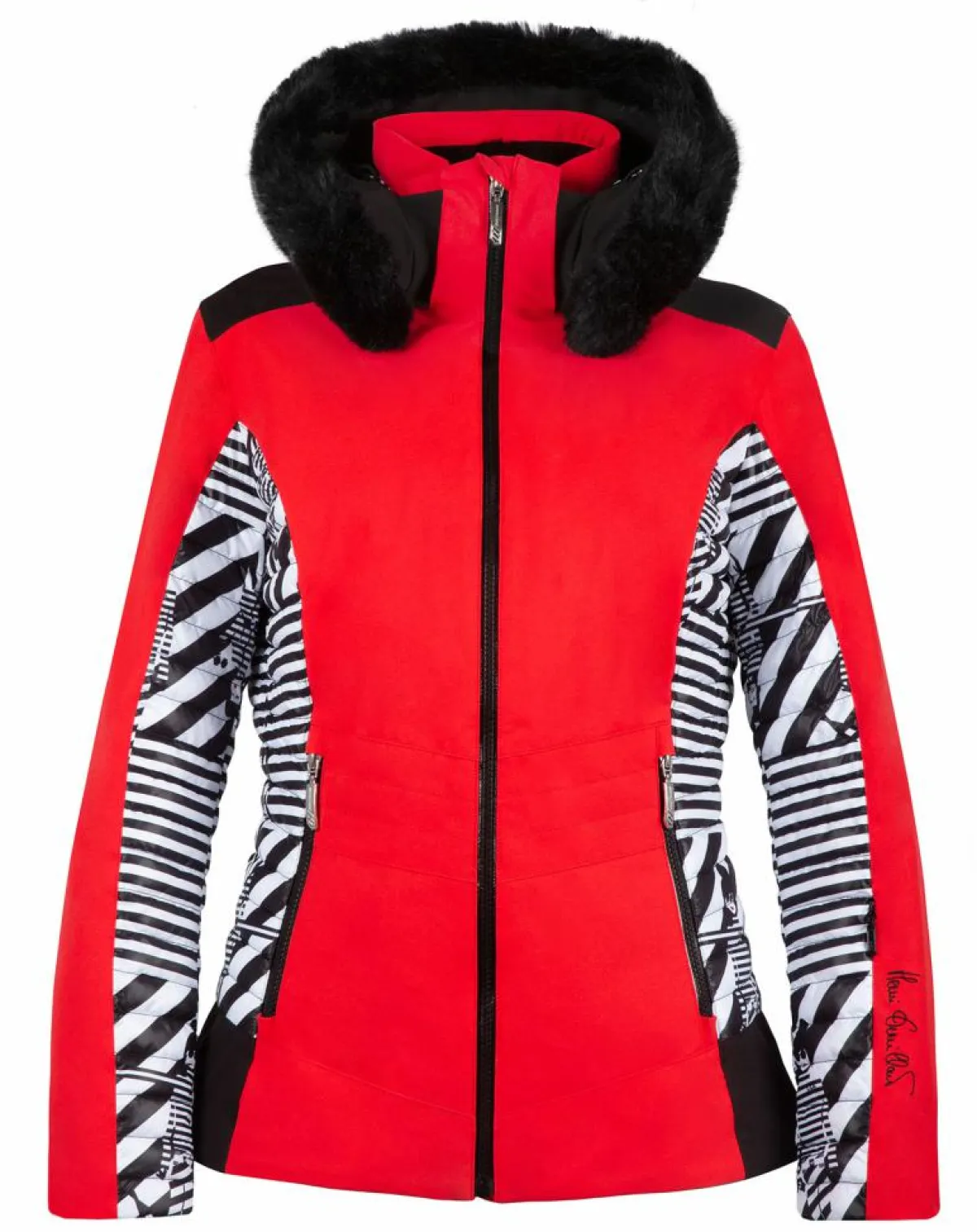 Duvillard Manteaux|Veste de ski Camille Pr Ff rouge
