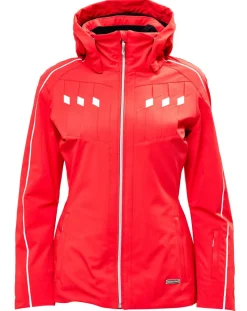 Duvillard Manteaux|Veste de ski Cluse rouge