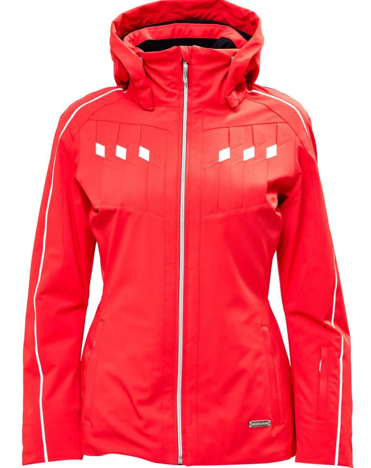 Duvillard Manteaux|Veste de ski Cluse rouge