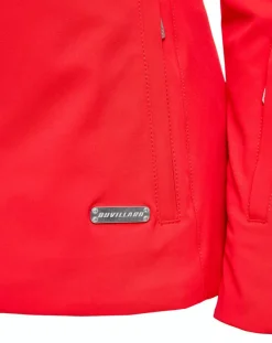 Duvillard Manteaux|Veste de ski Cluse rouge