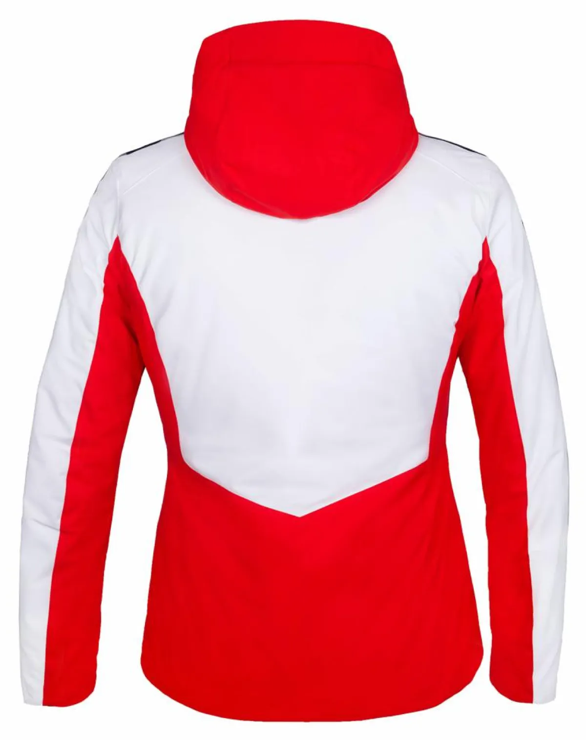 Duvillard Manteaux|Veste de ski Droites rouge/blanc
