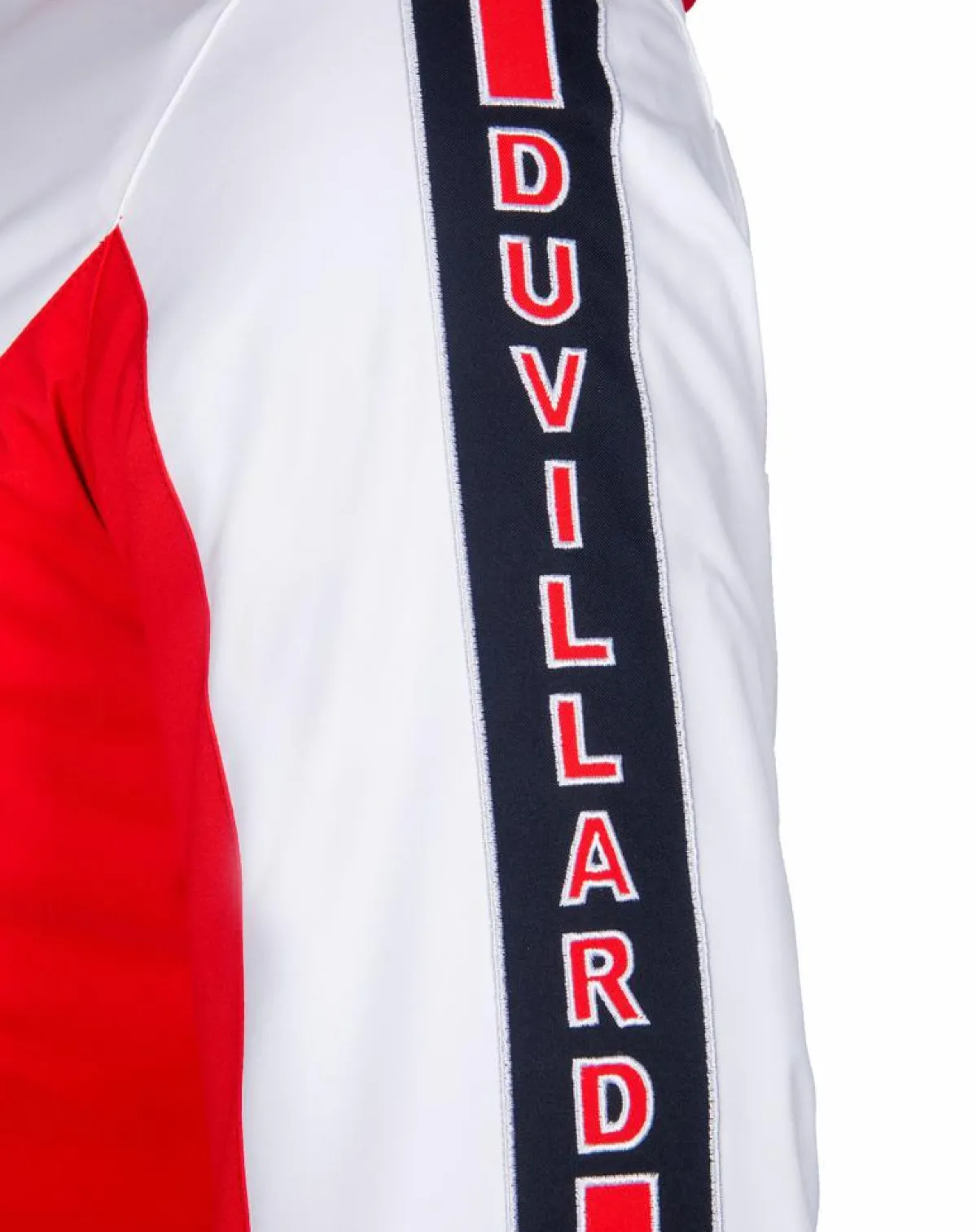 Duvillard Manteaux|Veste de ski Droites rouge/blanc