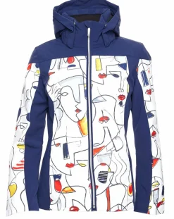 Duvillard Manteaux|Veste de ski Ecandies bleue