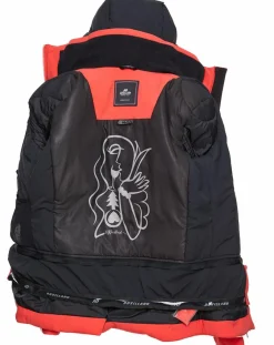 Duvillard Manteaux|Veste de ski Ecandies rouge