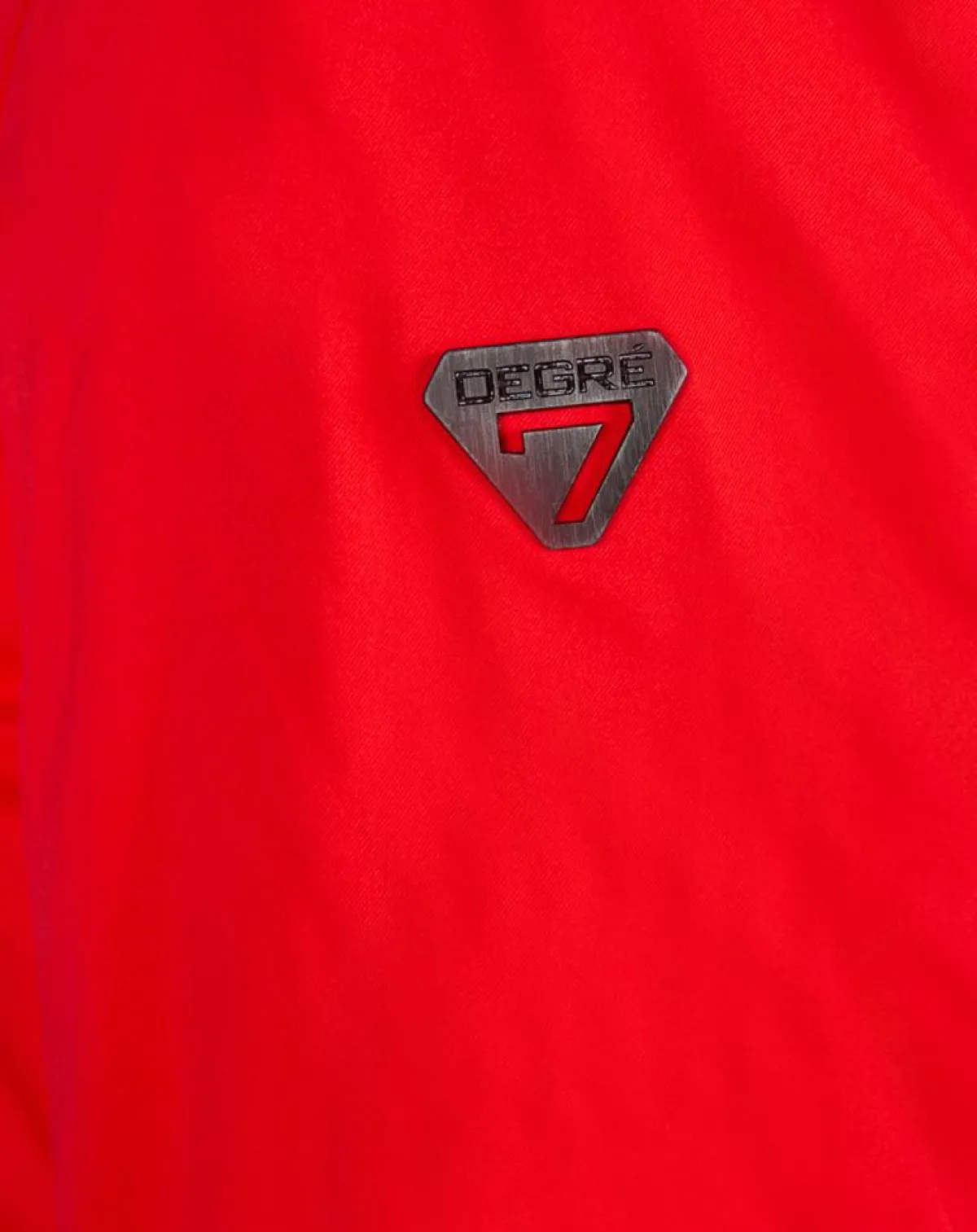 Degré 7 Manteaux|Veste de ski Geod fausse fourrure rouge