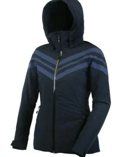 Degré 7 Manteaux|Veste de ski Loriaz bleu foncé