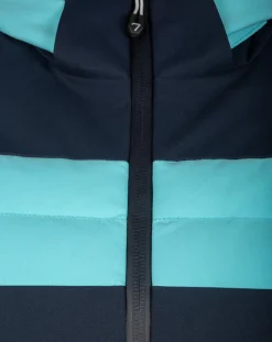 Degré 7 Manteaux|Veste de ski Manti bleue
