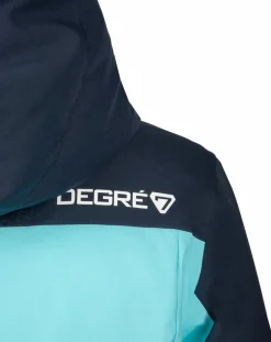 Degré 7 Manteaux|Veste de ski Manti bleue