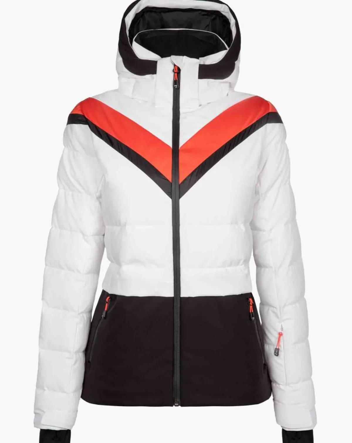 Degré 7 Vestes, Blousons|Veste de ski Nivola blanche
