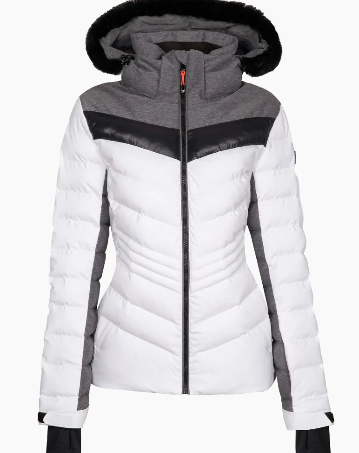 Degré 7 Vestes, Blousons|Veste de ski Revard blanche