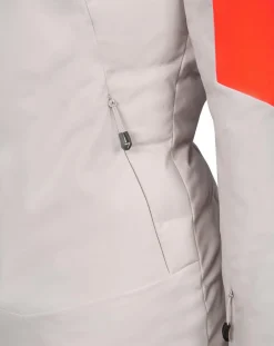 Degré 7 Manteaux|Veste de ski Sassiere grès/orange