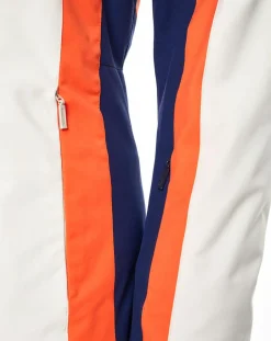 Duvillard Manteaux|Veste de ski Sella écru/orange