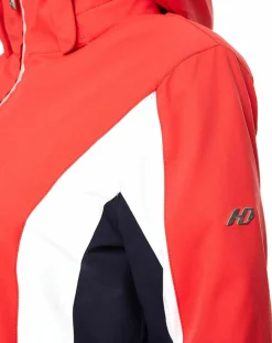 Duvillard Manteaux|Veste de ski Sella rouge