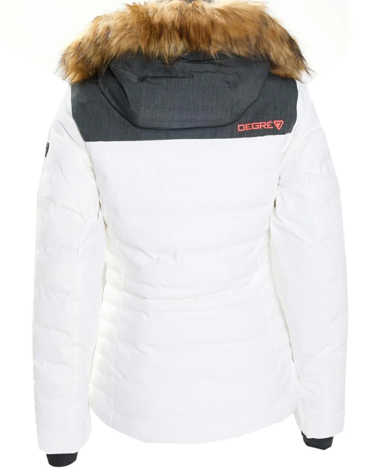 Degré 7 Manteaux|Veste de ski Traqui blanche