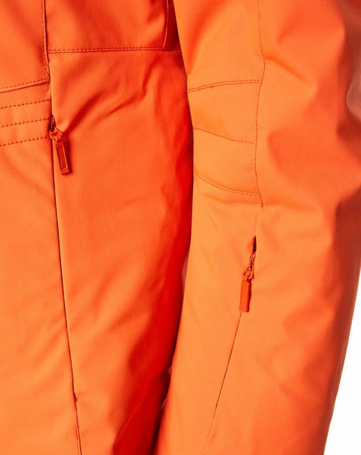 Duvillard Manteaux|Veste de ski Triolet fausse fourrure orange