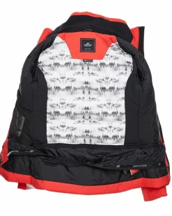 Duvillard Manteaux|Veste de ski Triolet rouge