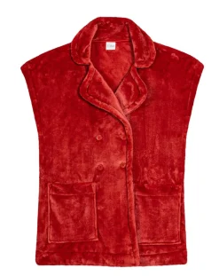 Le Chat Vestes, Blousons|Veste d'intérieur en peluche flanelle Essentiel tomette