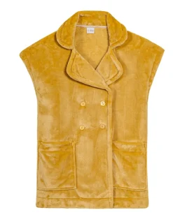 Le Chat Vestes, Blousons|Veste d'intérieur en peluche flanelle Essentiel pollen