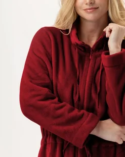 Le Chat Vestes, Blousons|Veste d'intérieur en peluche flanelle Essentiel tomette