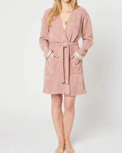 Le Chat Lingerie, Nuit|Veste d'intérieur Endouceur rose